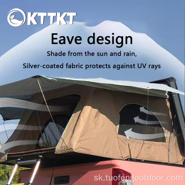 55 kg khaki Outdoor Camping Side Open Roof Stan